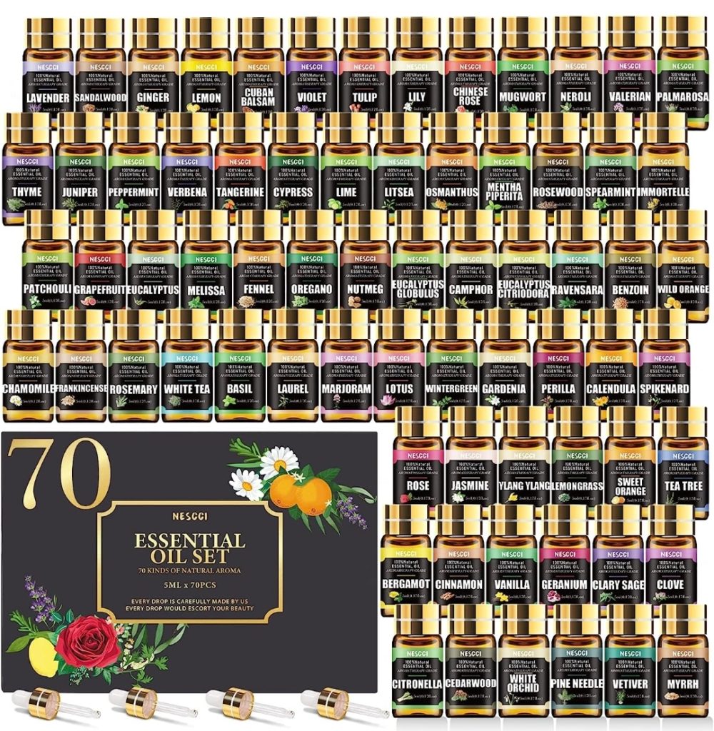 70-Set Essential Oils