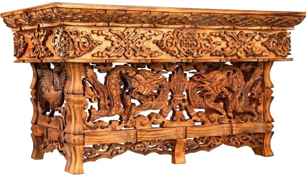 Tribe Azure Fair Trade Small Altar Table