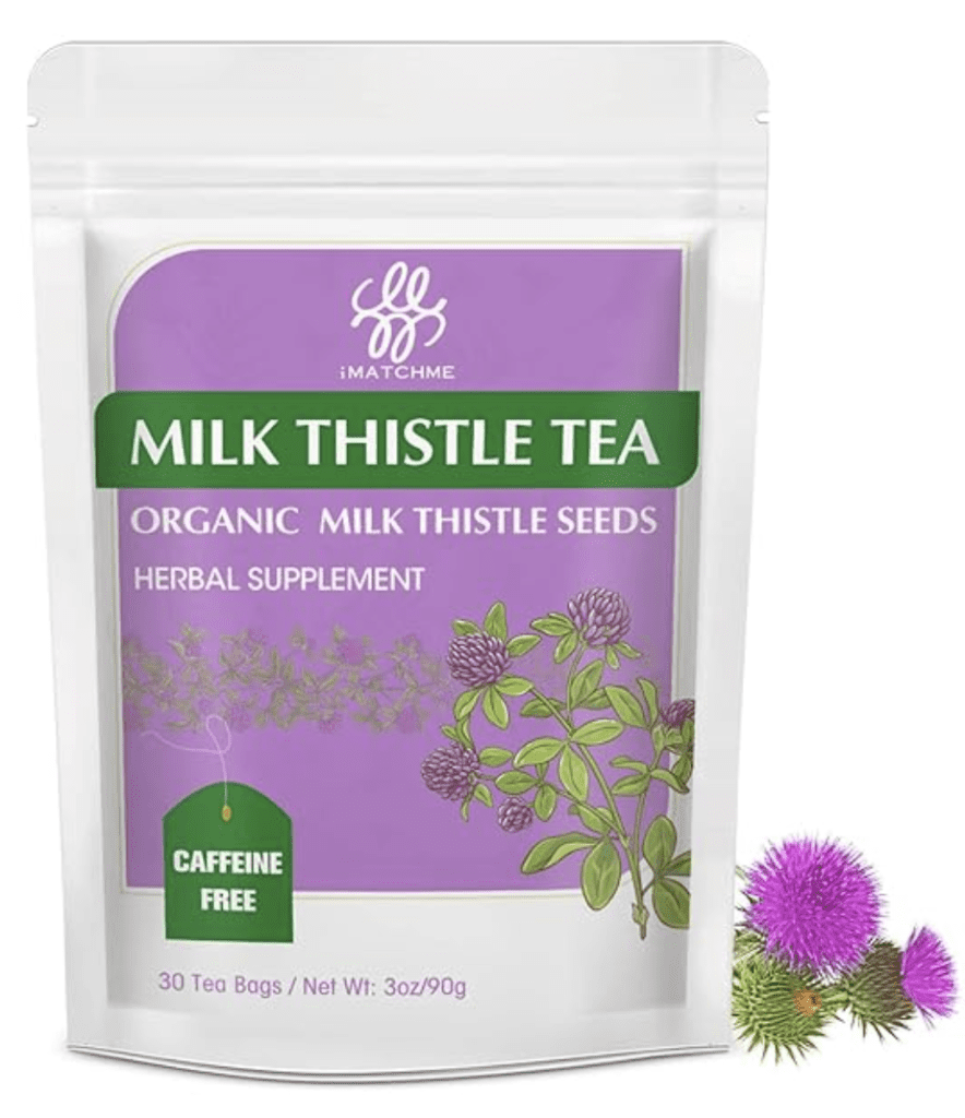 iMATCHME Premium Milk Thistle Tea Bags- A