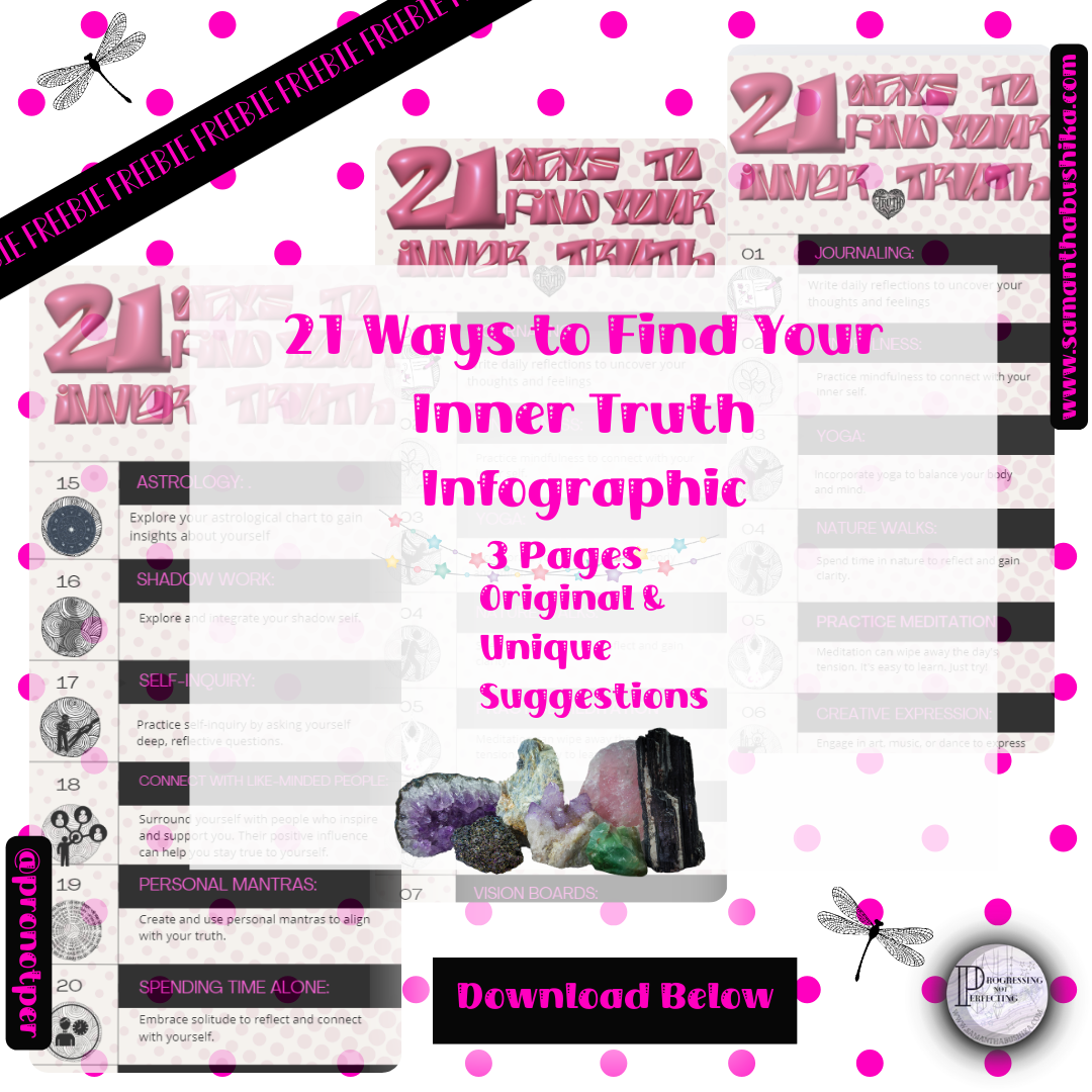 21 Ways to Find Your Inner Truth Freebie Mock UP