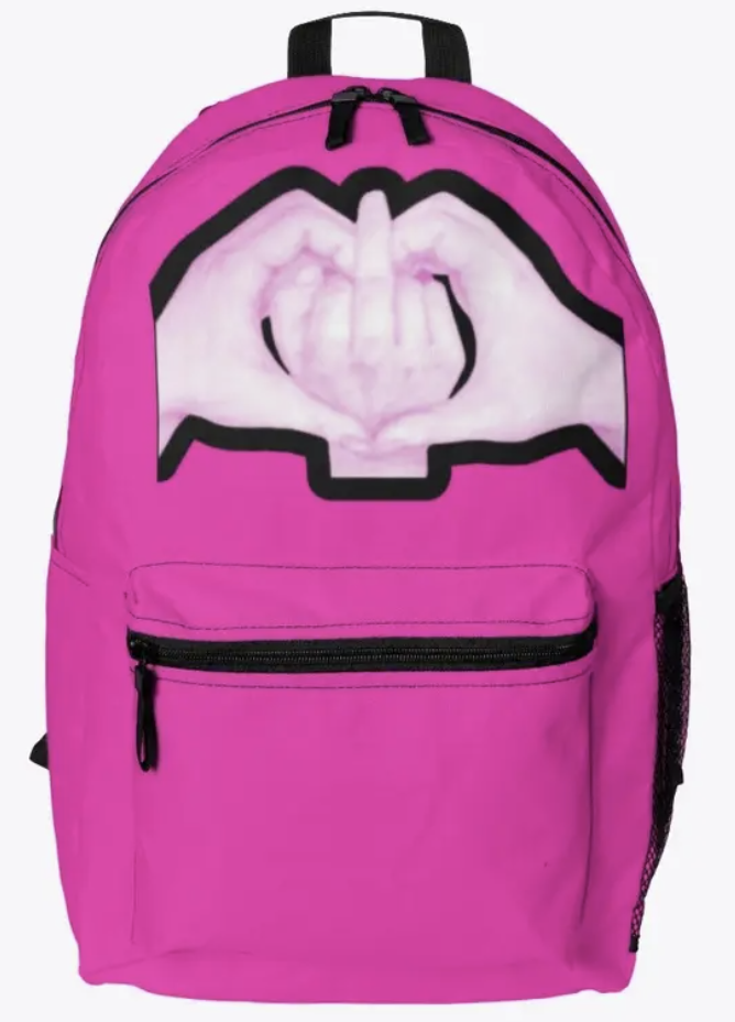 Flipping love backpack