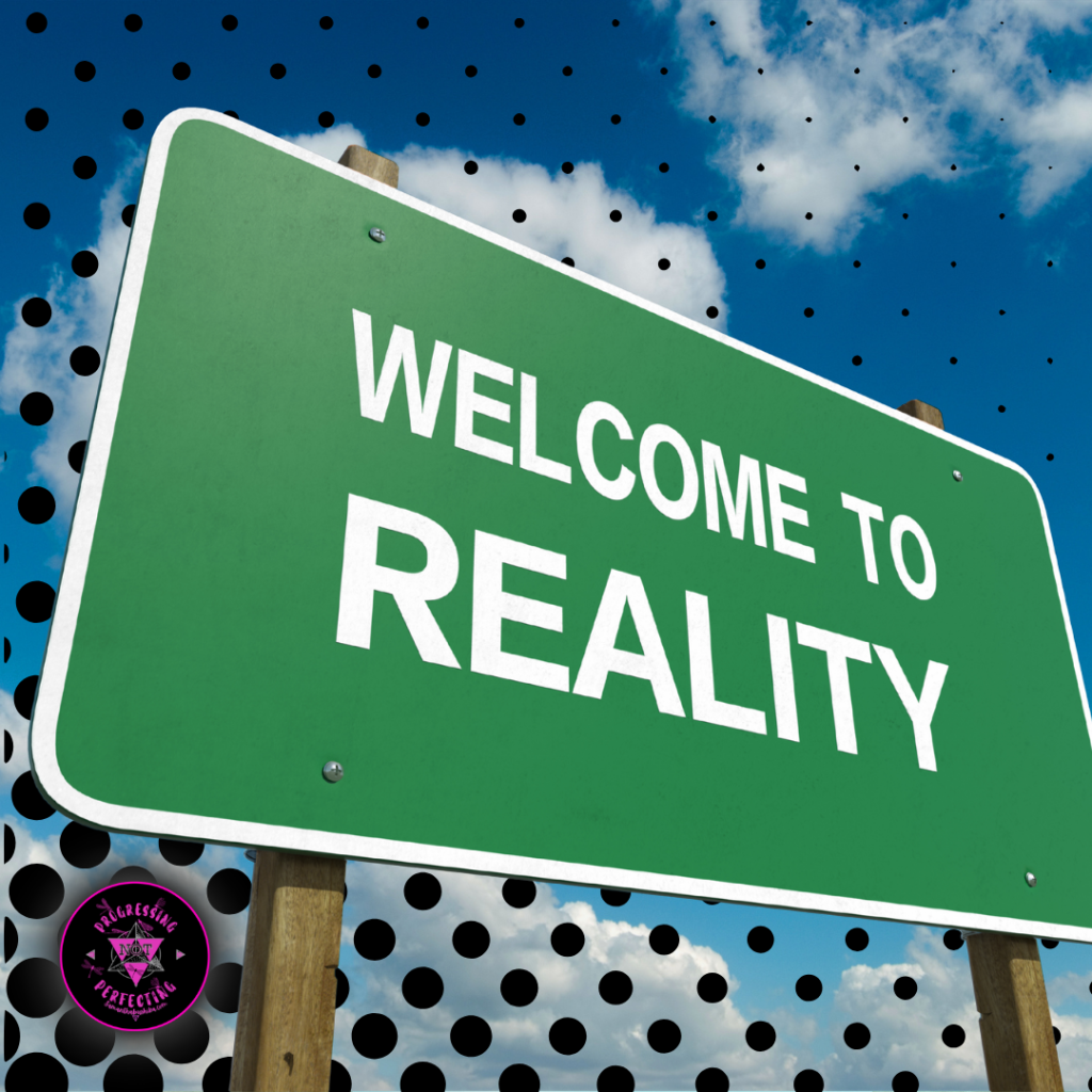 reality shifting welsome to reality sign